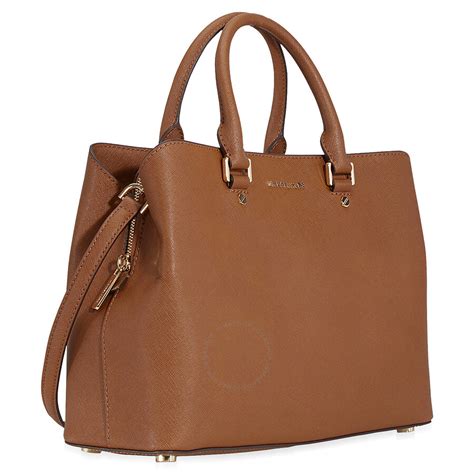 savannah michael kors with pom pom charm|Savannah Large Saffiano Leather Tote Bag .